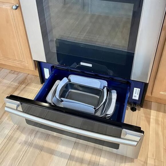 NWT 12-Piece Grey Felt Baking Dish Protectors Set - Picture 2 of 7